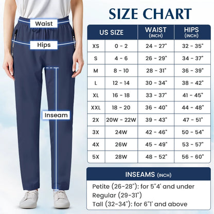 Meracharm - Women's Ultra Soft Stretch Perfect Drape Casual Pants