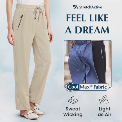 Meracharm - Women's Ultra Soft Stretch Perfect Drape Casual Pants